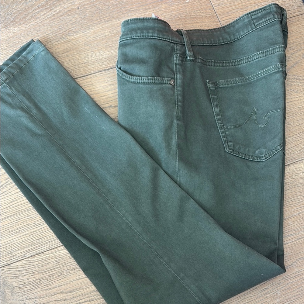 Ag Adriano Goldschmied “The Prima” Green Skinny Jeans